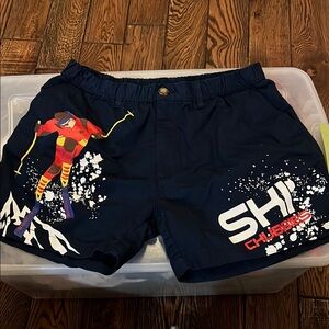 Chubbies Blue Athletic Shorts for Active Adventures